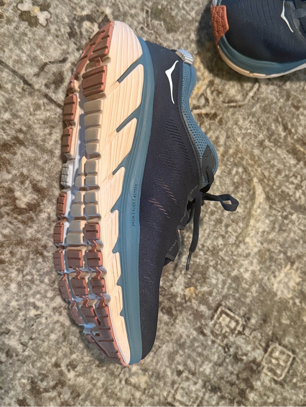 🏃‍♀️ HOKA ONE ONE Women's Gaviota 3 Sneakers Ombre Blue and Rosette 10.5B - Picture 6 of 16